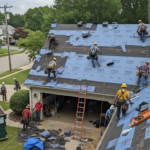 new roof installation