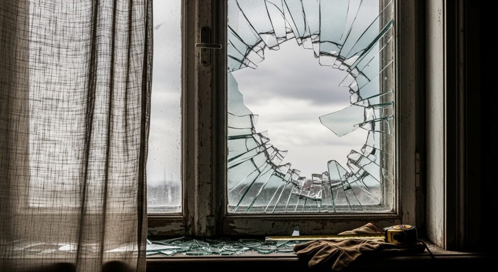 Broken Window replacement
