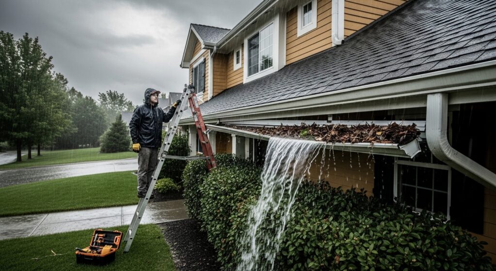 Gutter Cleaning and Repair Service