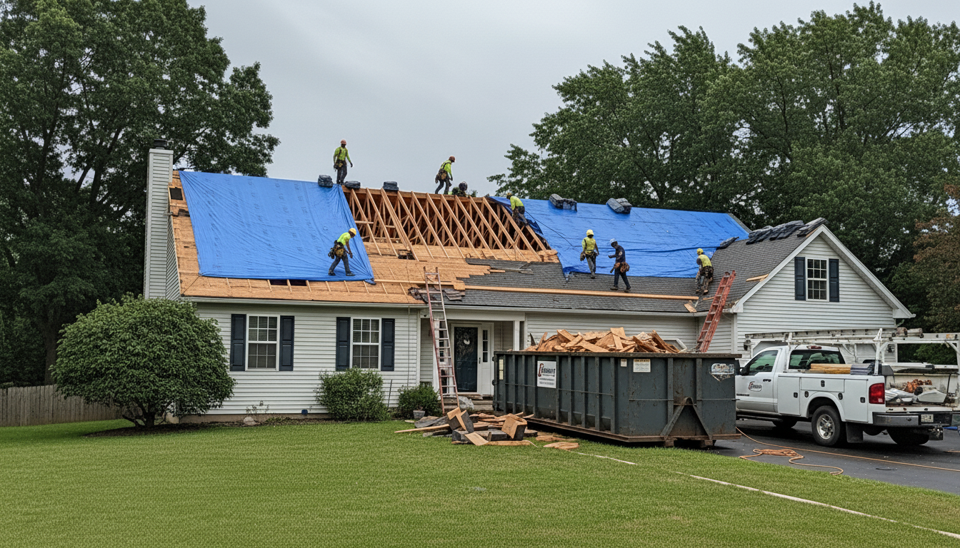 Roof Replacement in Marlboro