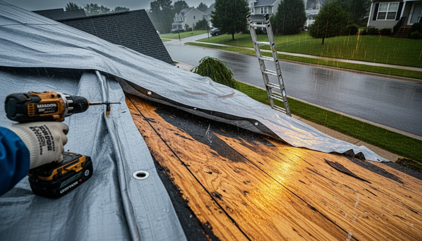 Roof repair in maralboro