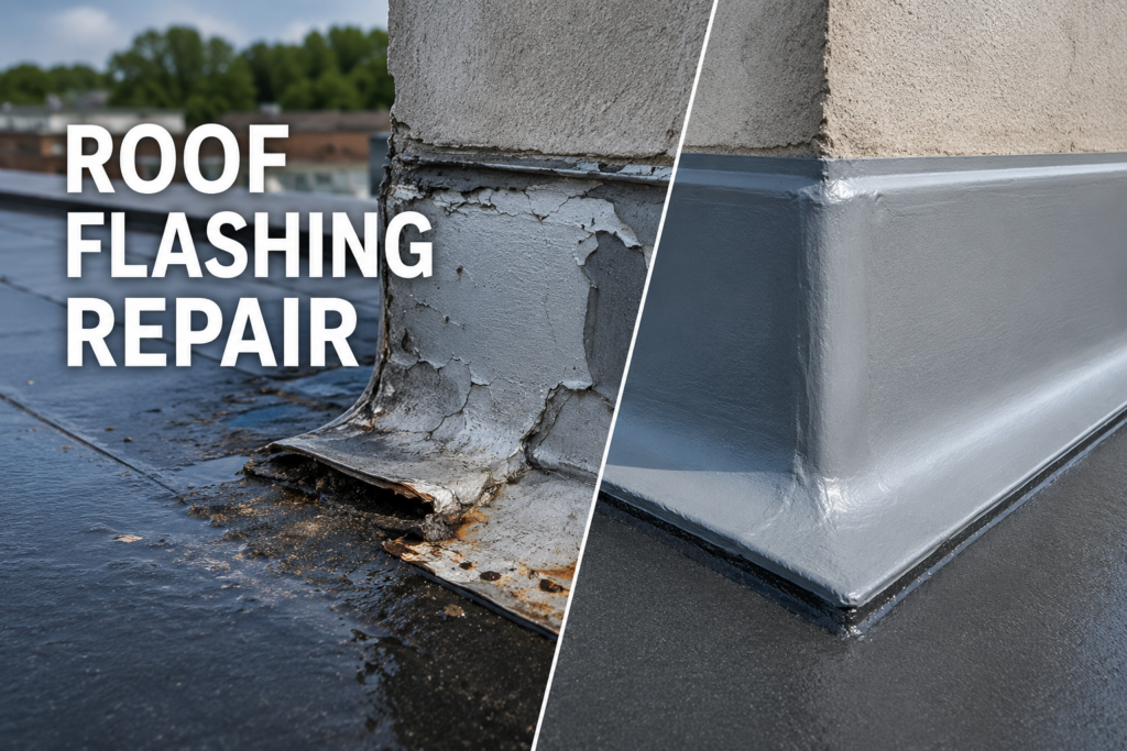 Roof Flashing Repair
