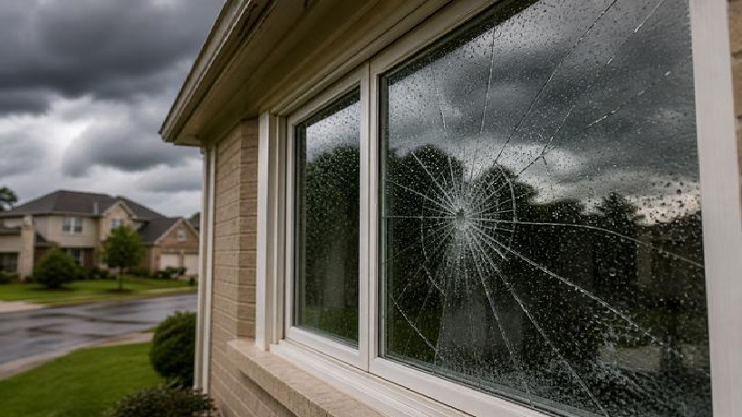 window glass replacement in a residential home
